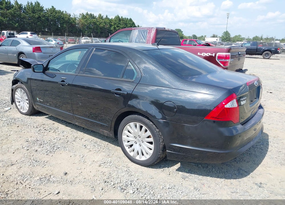 2011 FORD FUSION HYBRID VIN: 3FADP0L3XBR137622