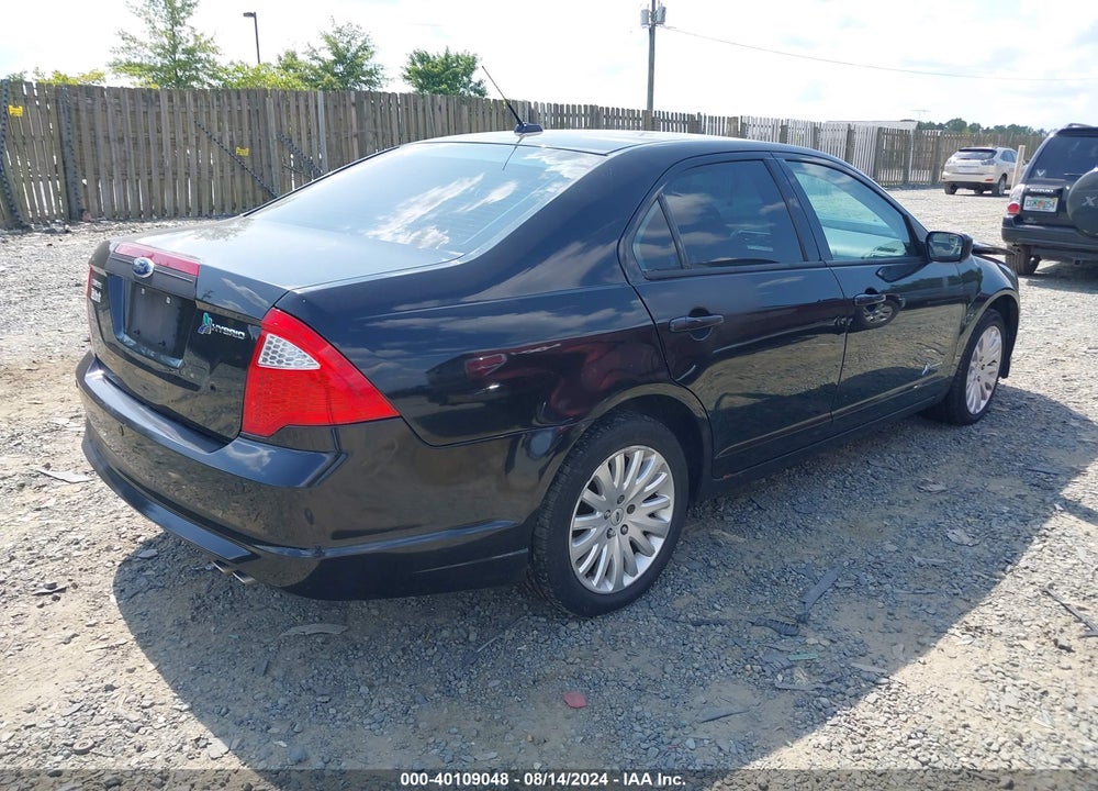 2011 FORD FUSION HYBRID VIN: 3FADP0L3XBR137622