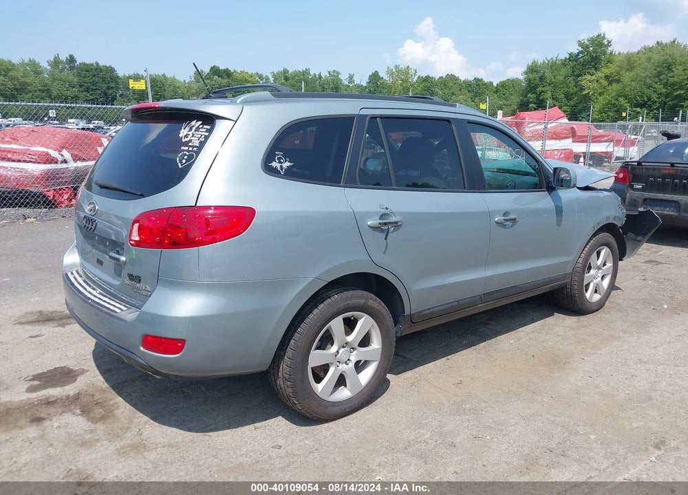 2007 HYUNDAI SANTA FE LIMITED/SE VIN: 5NMSH73EX7H038542