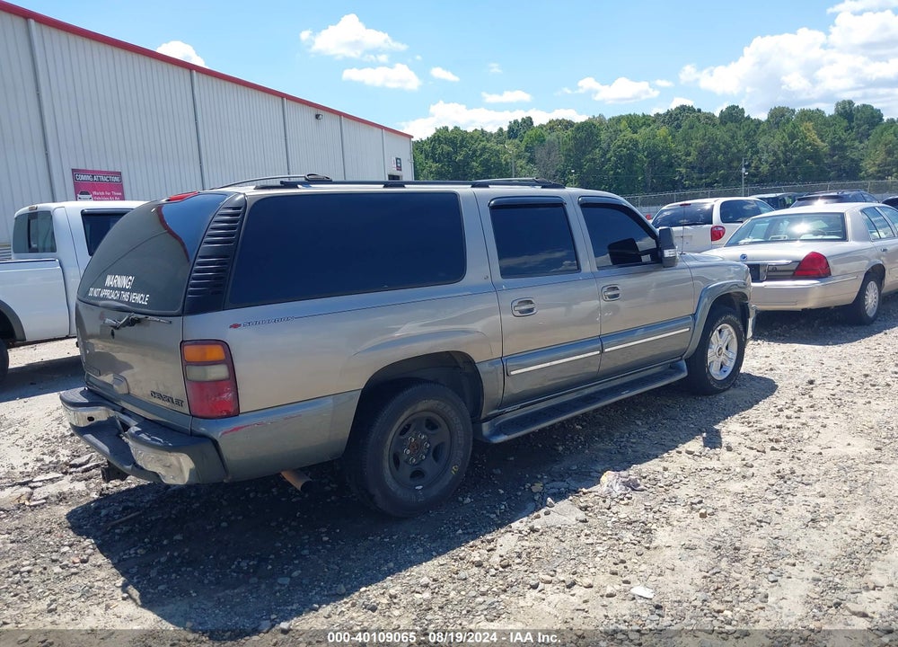 2002 CHEVROLET SUBURBAN 1500 LT VIN: 1GNEC16Z42J239922