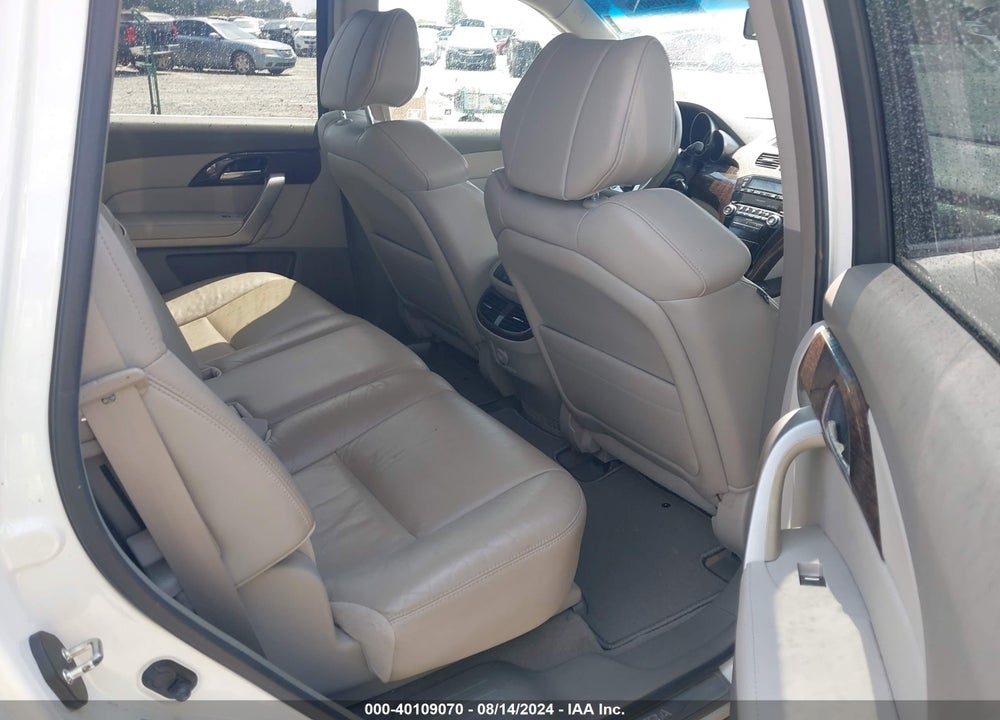 2011 ACURA MDX VIN: 2HNYD2H2XBH518568