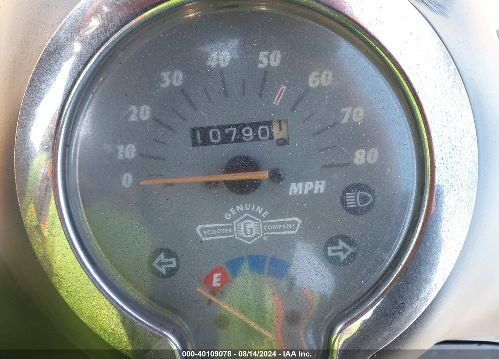 2014 GENUINE SCOOTER CO. BUDDY 125 VIN: RFVPAC200E1016328