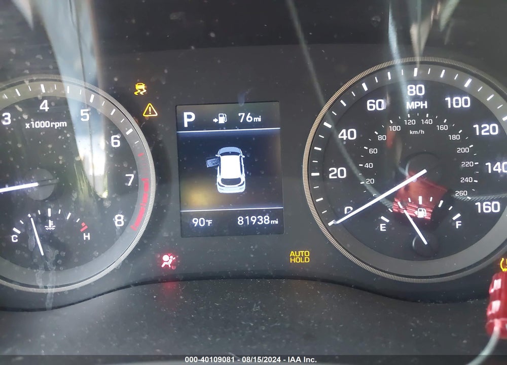 2019 HYUNDAI TUCSON SE VIN: KM8J23A48KU912447