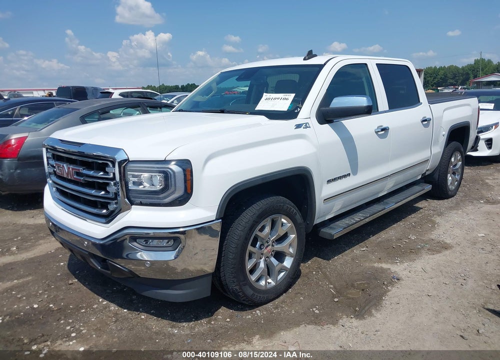 2018 GMC SIERRA 1500 SLT VIN: 3GTU2NEC1JG640839