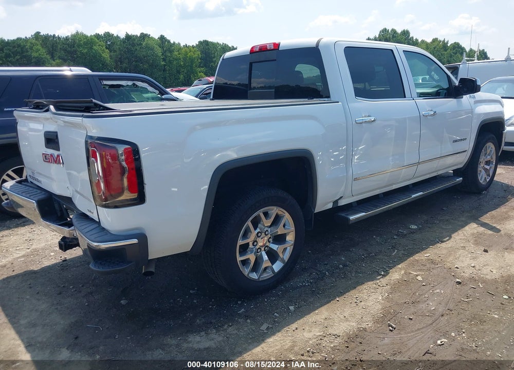 2018 GMC SIERRA 1500 SLT VIN: 3GTU2NEC1JG640839