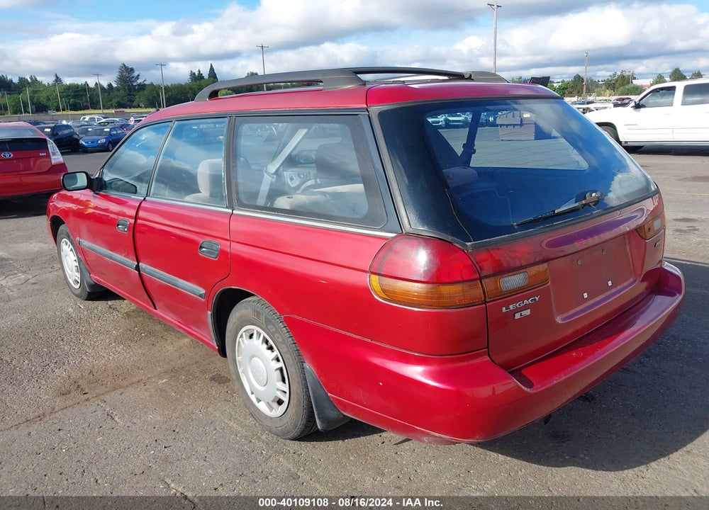 1996 SUBARU LEGACY L VIN: 4S3BK4355T7935740