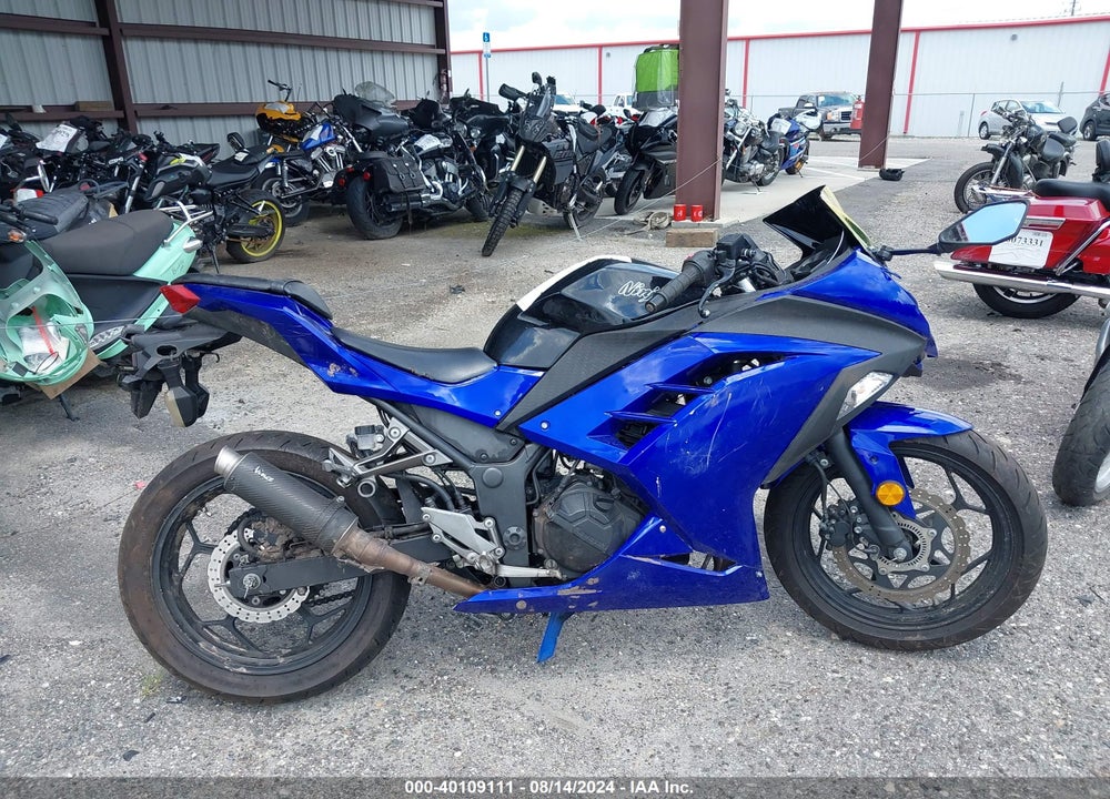 2014 KAWASAKI EX300 B VIN: JKAEX8B13EA006523