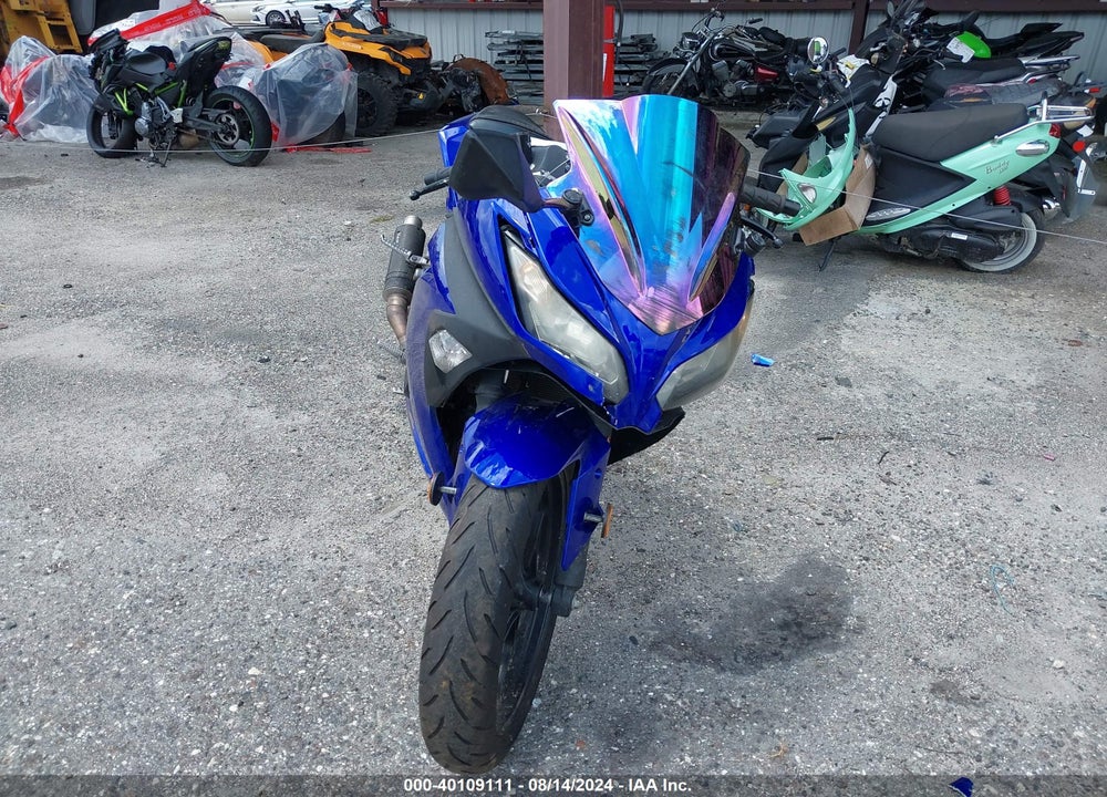 2014 KAWASAKI EX300 B VIN: JKAEX8B13EA006523