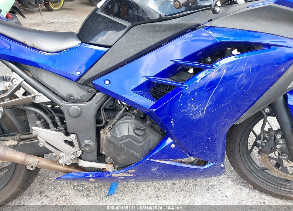 2014 KAWASAKI EX300 B VIN: JKAEX8B13EA006523