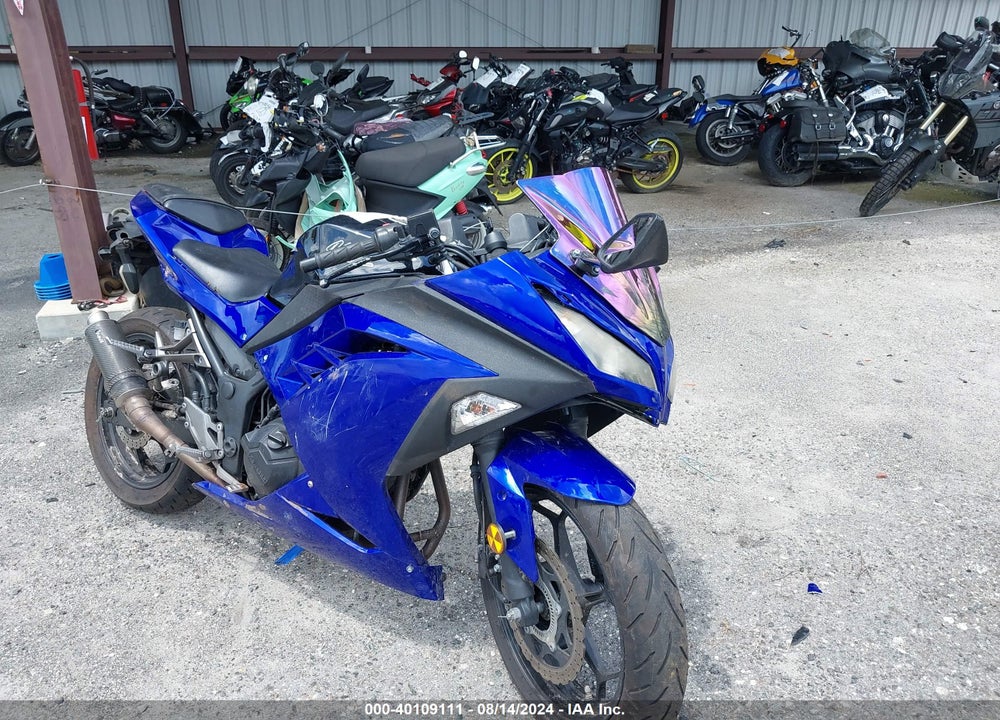 2014 KAWASAKI EX300 B VIN: JKAEX8B13EA006523