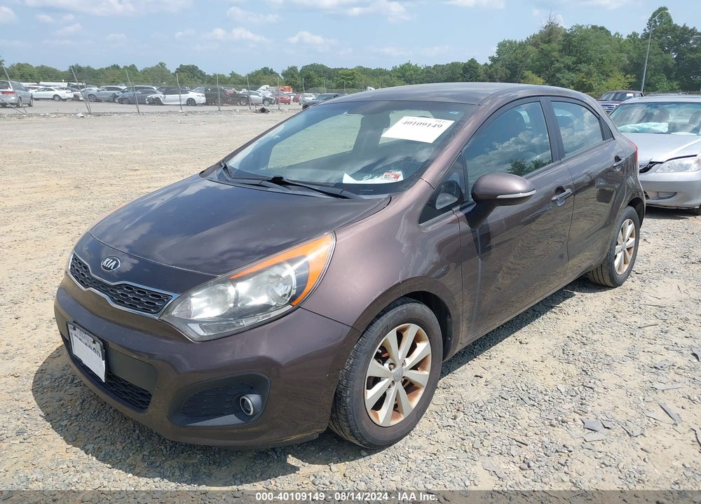 2013 KIA RIO EX VIN: KNADN5A32D6185791