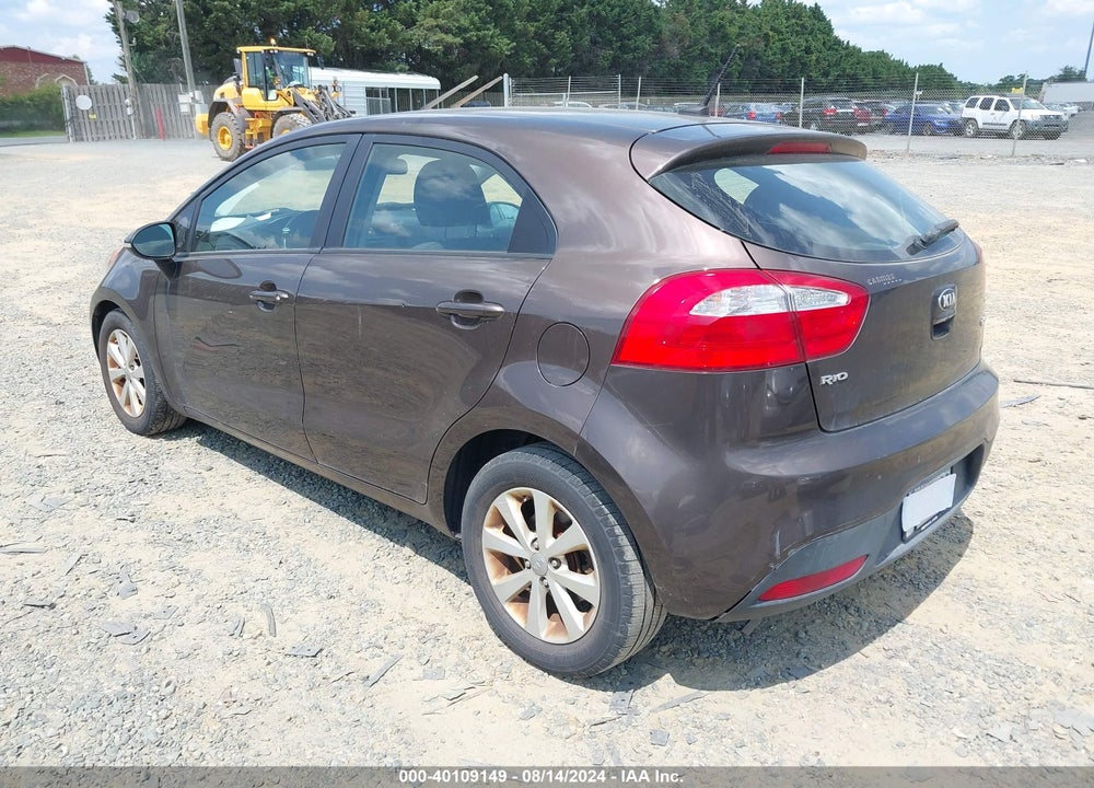 2013 KIA RIO EX VIN: KNADN5A32D6185791