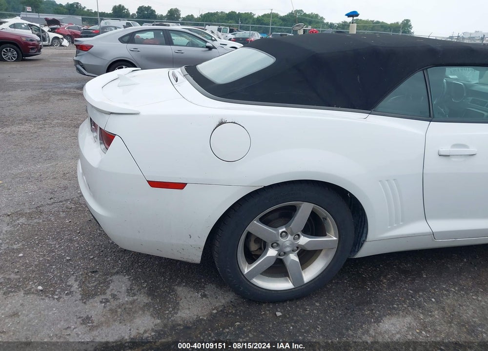 2013 CHEVROLET CAMARO 2LT VIN: 2G1FC3D37D9217525