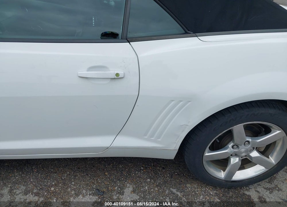 2013 CHEVROLET CAMARO 2LT VIN: 2G1FC3D37D9217525