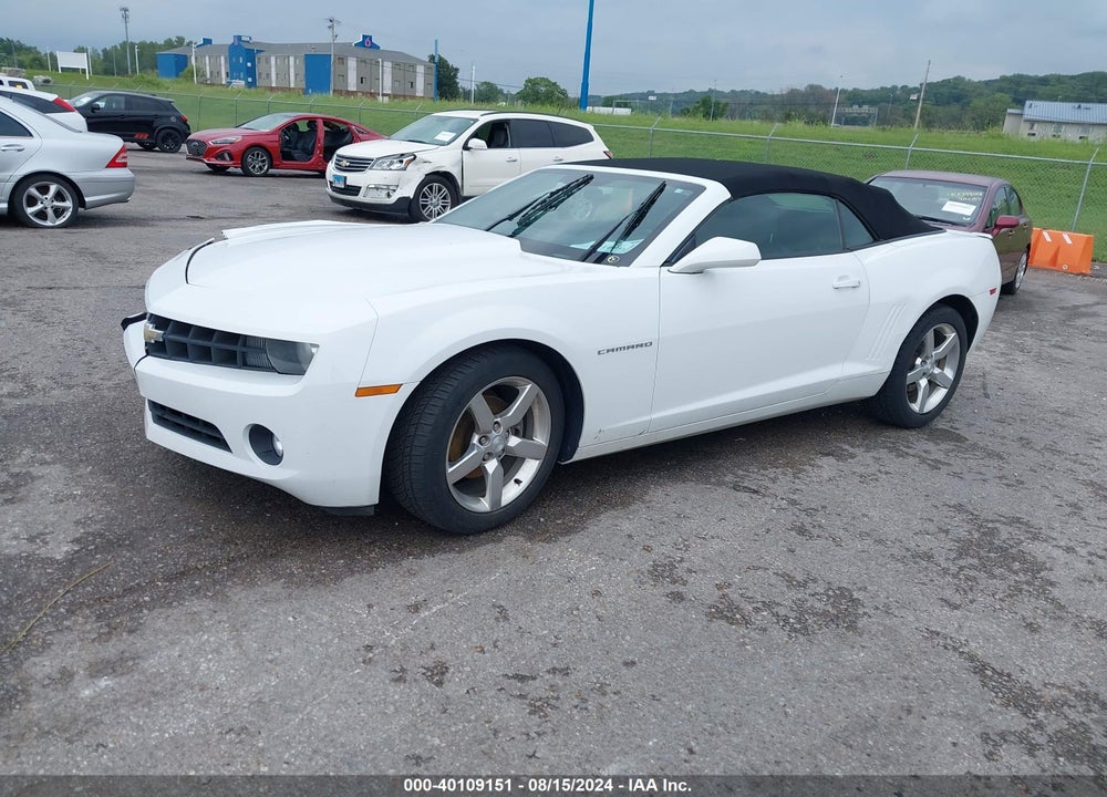 2013 CHEVROLET CAMARO 2LT VIN: 2G1FC3D37D9217525