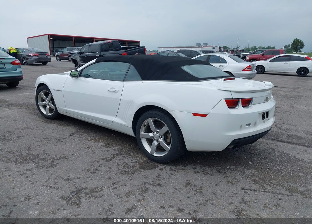 2013 CHEVROLET CAMARO 2LT VIN: 2G1FC3D37D9217525