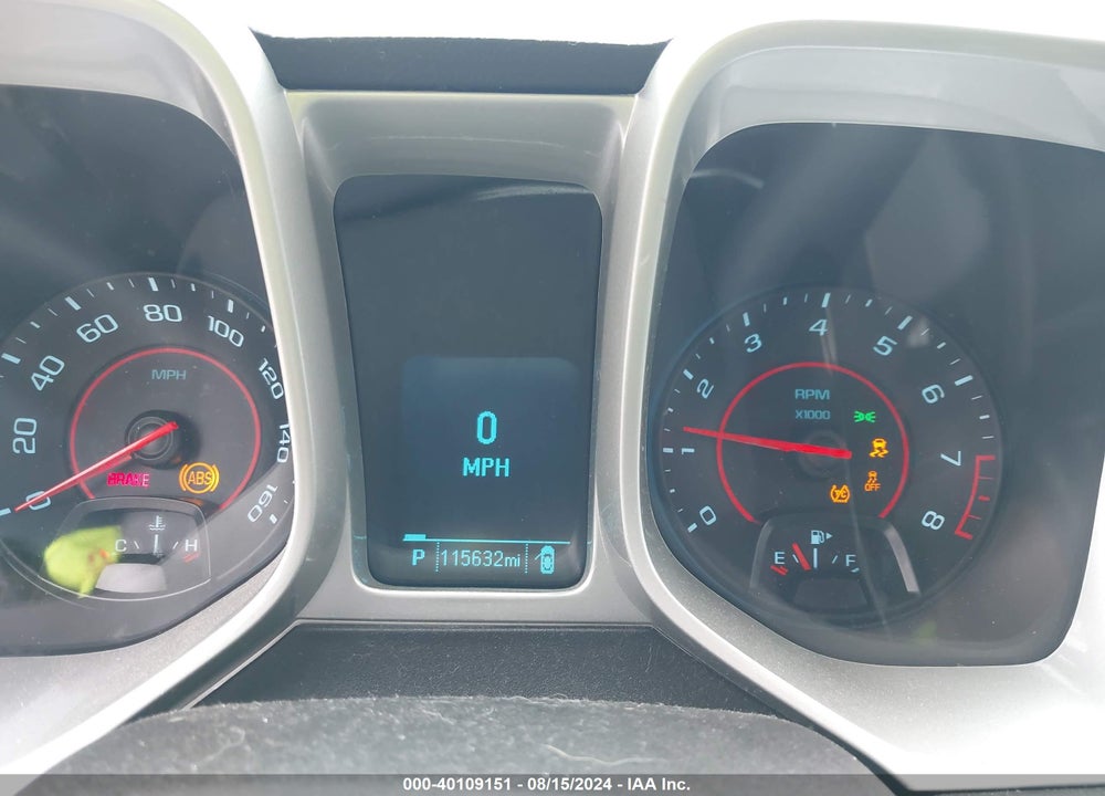 2013 CHEVROLET CAMARO 2LT VIN: 2G1FC3D37D9217525