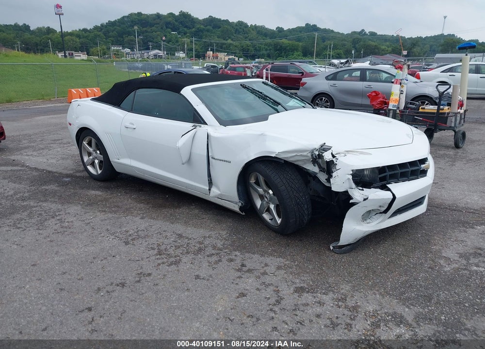 2013 CHEVROLET CAMARO 2LT VIN: 2G1FC3D37D9217525