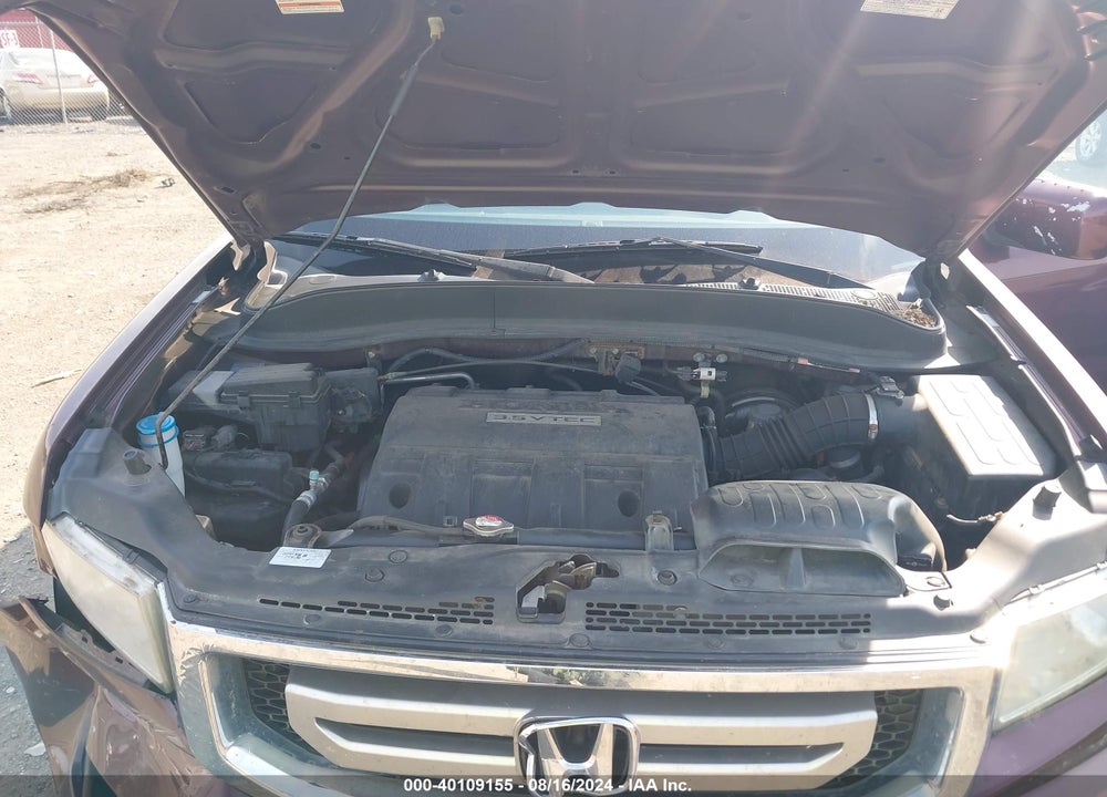 2009 HONDA RIDGELINE RTS VIN: 5FPYK164X9B108984
