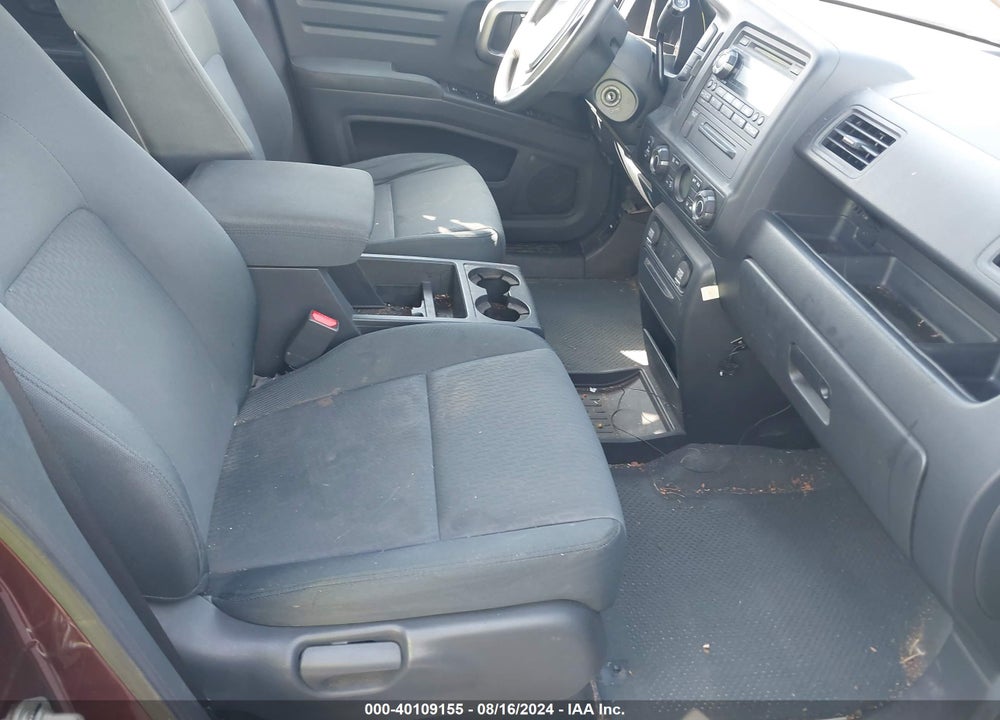 2009 HONDA RIDGELINE RTS VIN: 5FPYK164X9B108984