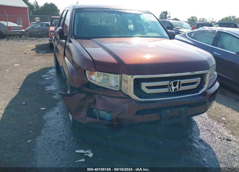 2009 HONDA RIDGELINE RTS VIN: 5FPYK164X9B108984