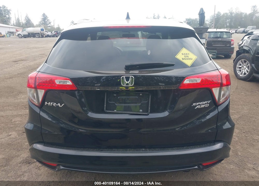 2021 HONDA HR-V AWD SPORT VIN: 3CZRU6H1XMM723833