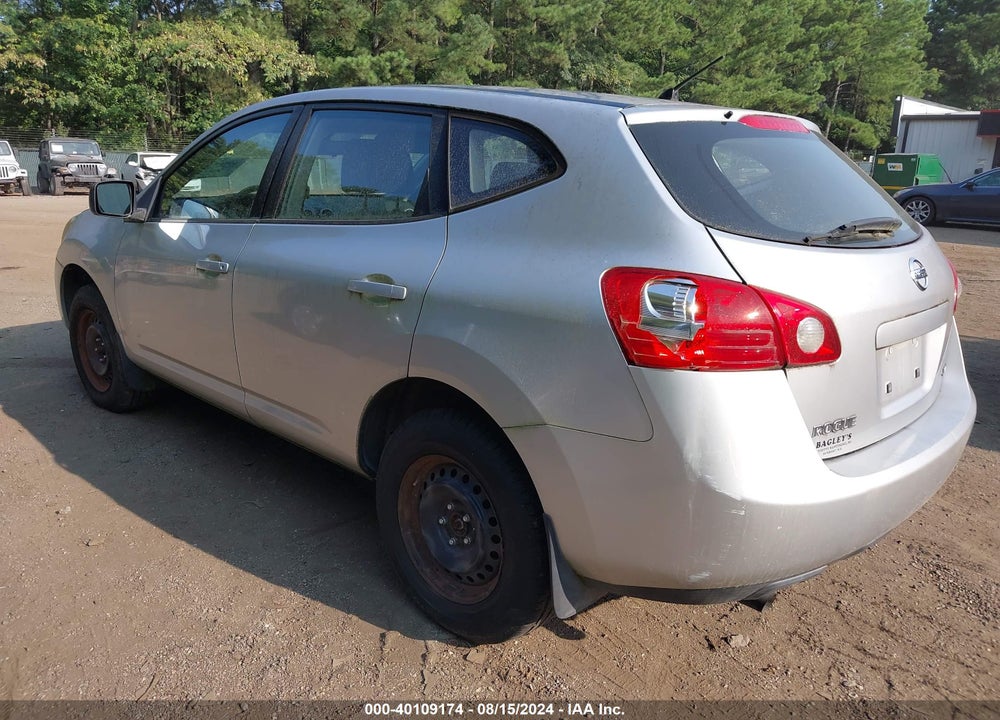 2008 NISSAN ROGUE S VIN: JN8AS58V78W124260
