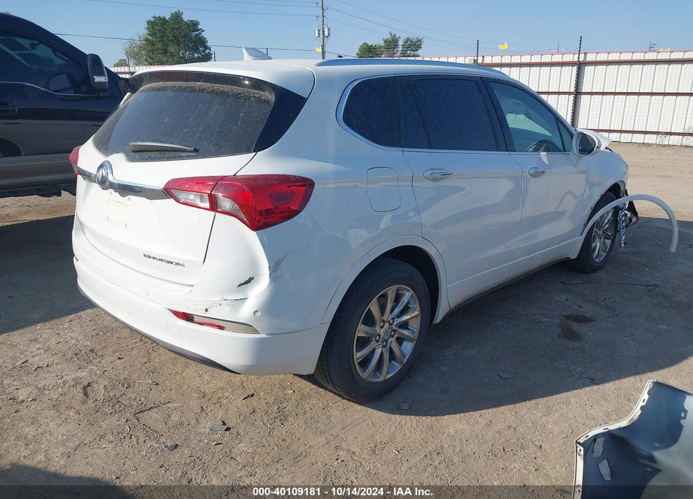 2020 BUICK ENVISION FWD ESSENCE VIN: LRBFXCSA4LD037450