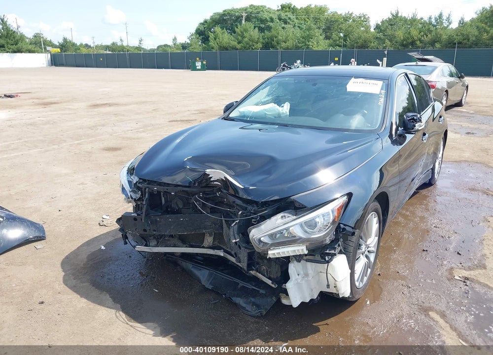 2018 INFINITI Q50 3.0T LUXE VIN: JN1EV7AR4JM442984