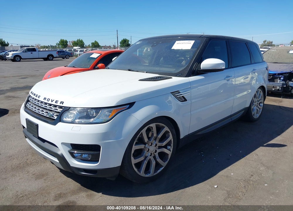 2017 LAND ROVER RANGE ROVER SPORT 3.0L V6 SUPERCHARGED HSE VIN: SALWR2FV7HA175326