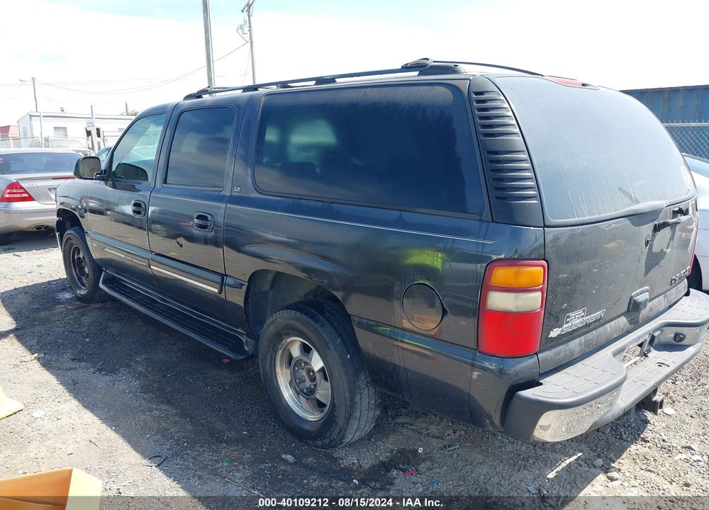 2003 CHEVROLET SUBURBAN 1500 LT VIN: 3GNEC16Z43G117905
