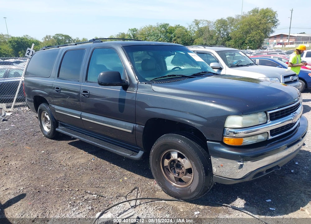 2003 CHEVROLET SUBURBAN 1500 LT VIN: 3GNEC16Z43G117905