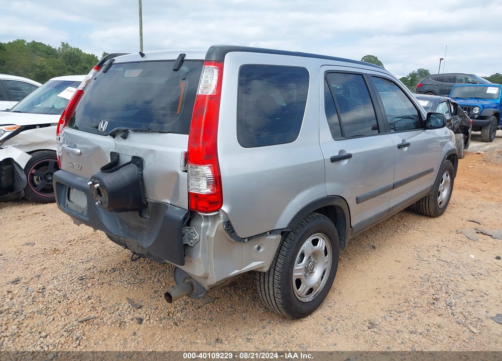 2006 HONDA CR-V LX VIN: SHSRD68526U401664