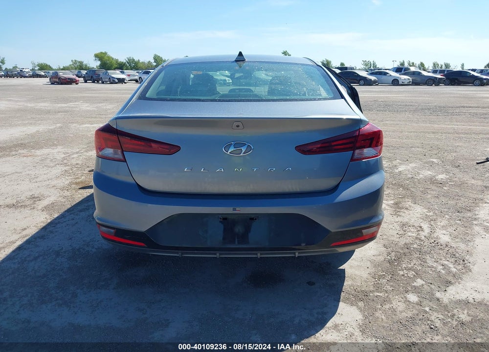 2019 HYUNDAI ELANTRA SEL VIN: KMHD84LF5KU743147