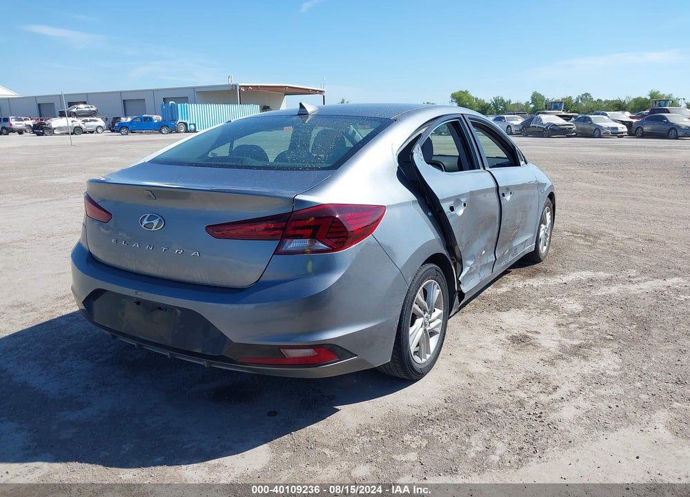 2019 HYUNDAI ELANTRA SEL VIN: KMHD84LF5KU743147