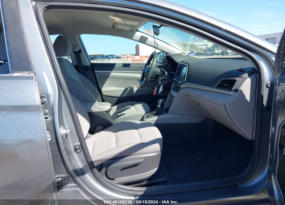 2019 HYUNDAI ELANTRA SEL VIN: KMHD84LF5KU743147