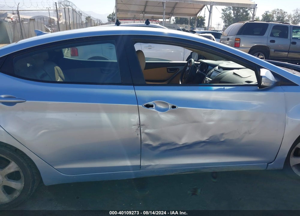 2013 HYUNDAI ELANTRA LIMITED VIN: KMHDH4AE7DU676306