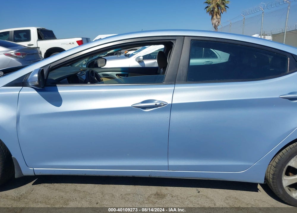 2013 HYUNDAI ELANTRA LIMITED VIN: KMHDH4AE7DU676306