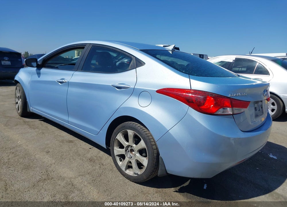 2013 HYUNDAI ELANTRA LIMITED VIN: KMHDH4AE7DU676306