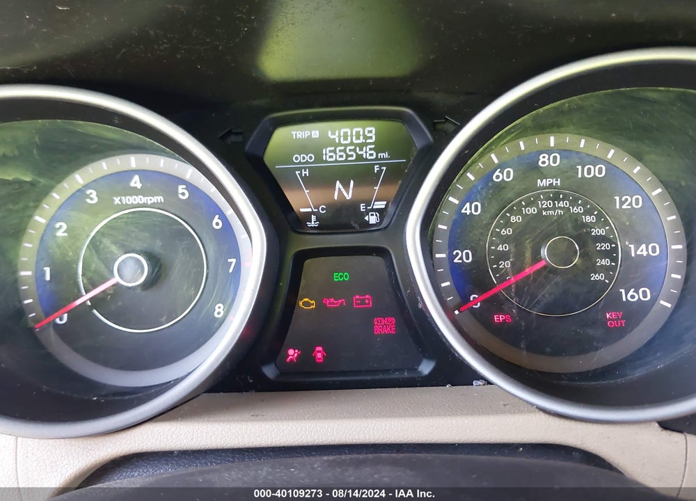2013 HYUNDAI ELANTRA LIMITED VIN: KMHDH4AE7DU676306