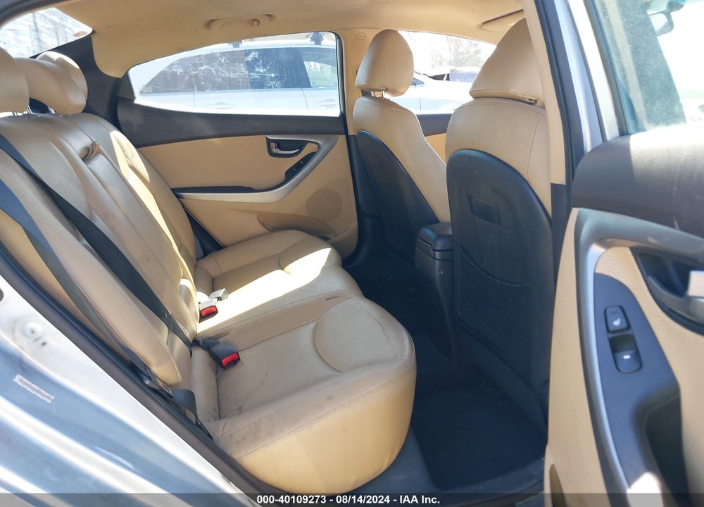 2013 HYUNDAI ELANTRA LIMITED VIN: KMHDH4AE7DU676306