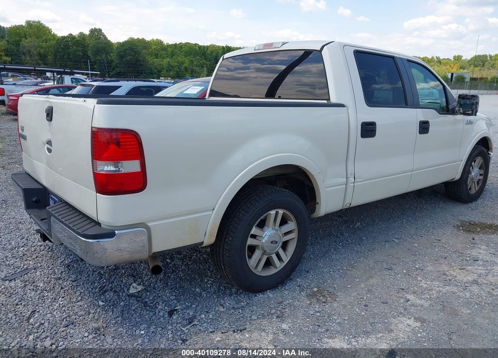 2007 FORD F-150 LARIAT/XLT VIN: 1FTPW12V17FA49291