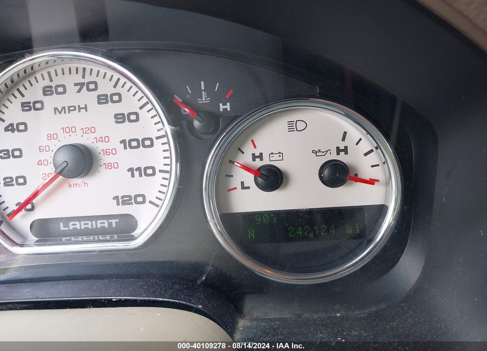 2007 FORD F-150 LARIAT/XLT VIN: 1FTPW12V17FA49291