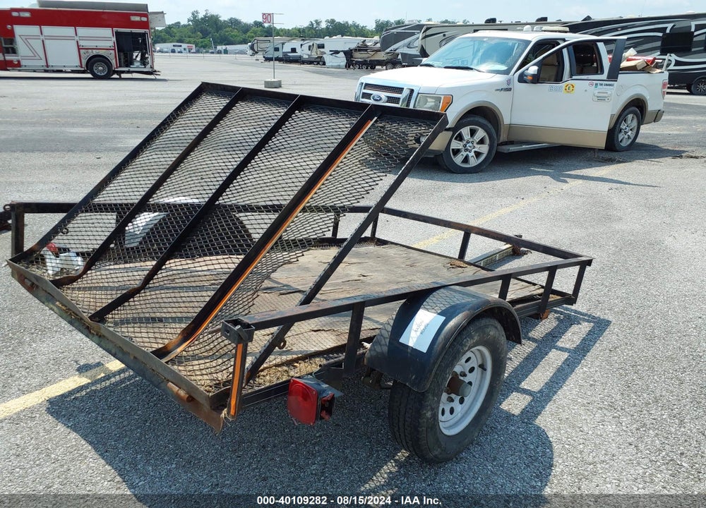 2011 CARRY ON TRAILER VIN: 4YMUL0814BT025827