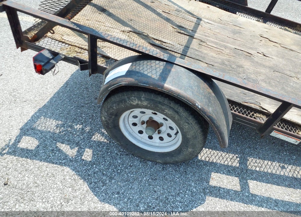 2011 CARRY ON TRAILER VIN: 4YMUL0814BT025827