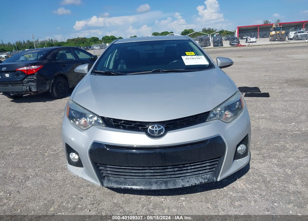 2016 TOYOTA COROLLA S PLUS VIN: 2T1BURHE6GC623933