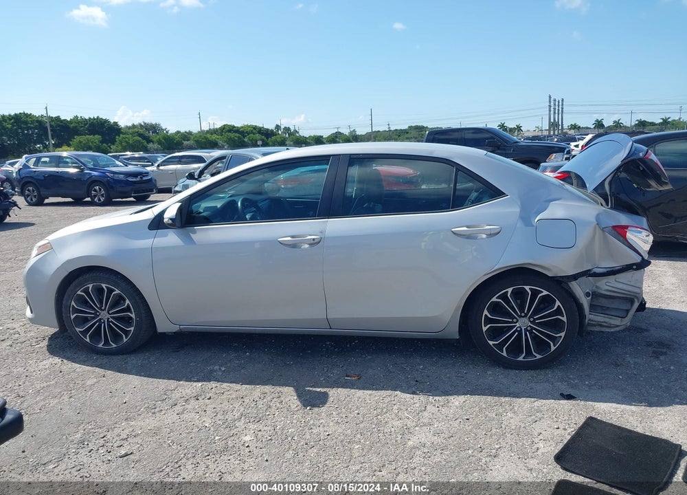 2016 TOYOTA COROLLA S PLUS VIN: 2T1BURHE6GC623933
