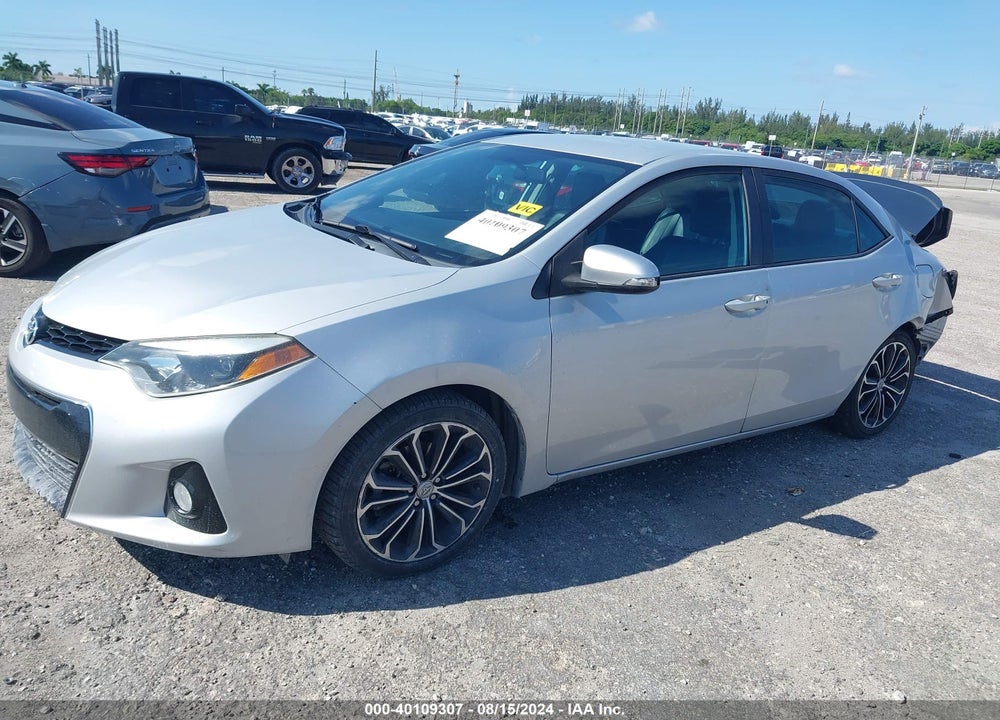 2016 TOYOTA COROLLA S PLUS VIN: 2T1BURHE6GC623933