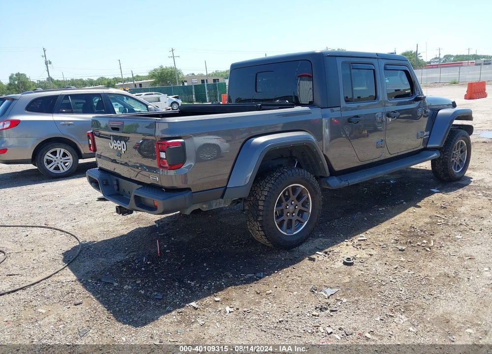 2022 JEEP GLADIATOR OVERLAND 4X4 VIN: 1C6JJTFM6NL146882