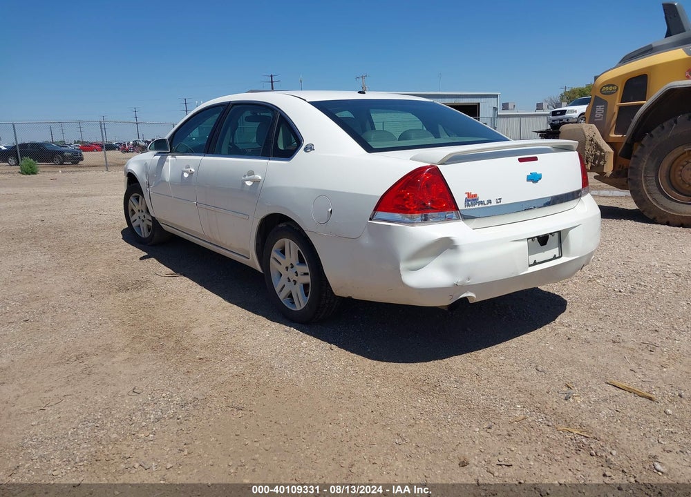 2007 CHEVROLET IMPALA LT VIN: 2G1WC58R579363954